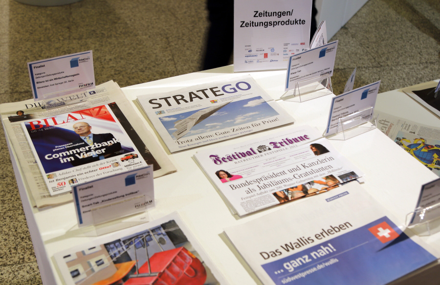 Gleich zwei"PrintStars" gab es für Sonderwerbeformen der Schenkelberg Druck- und Medi Gleich zwei"PrintStars" gab es für Sonderwerbeformen der Schenkelberg Druck- und Medi
