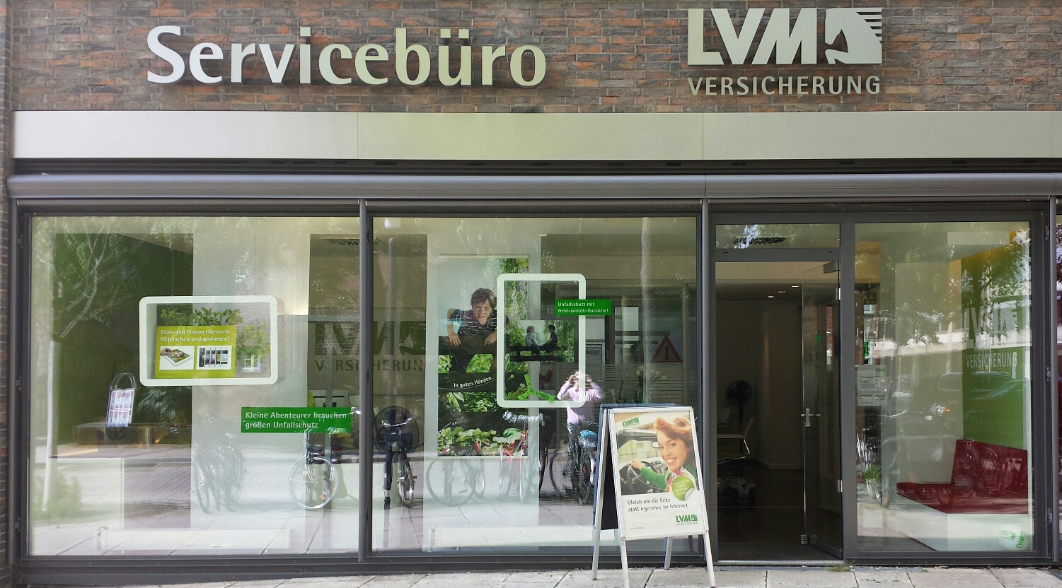 Das LVM Stadtbüro von außen Das LVM Stadtbüro von außen