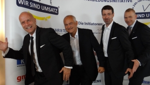 Andreas Buhr Cemal Osmanovic Steffen Ritter Martin Limbeck - Eröffnung WIR SIND UMSATZ 2014