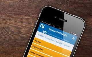 Der einfache Weg zum richtigen Schlauch?die NORRES Web APP Der einfache Weg zum richtigen Schlauch?die NORRES Web APP