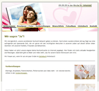 Beispiel für eine Website