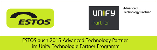ESTOS Partner des Unify Technologie Partner Programms ESTOS Partner des Unify Technologie Partner Programms