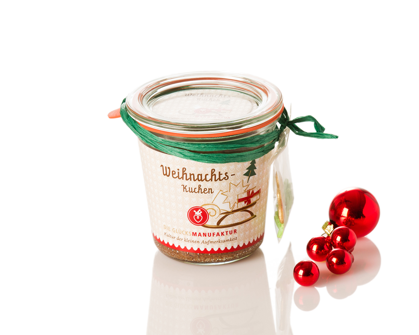 Der Weihnachtskuchen im Glas