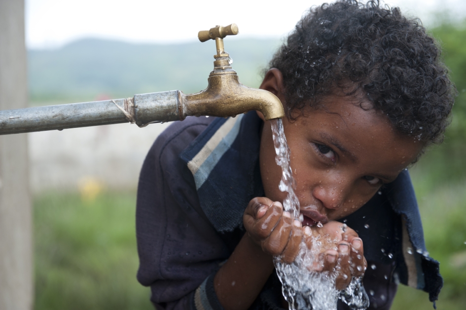 Nur 60 Prozent derÄthiopier haben Zugang zu sauberem Wasser. Foto: Rainer Kwiotek