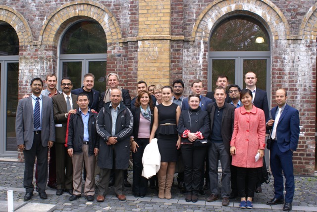 Hans-Christian Lehmann, Andrea Thiel sowie Arndt Schäfer im Kreise der Delegation in Windeck Hans-Christian Lehmann, Andrea Thiel sowie Arndt Schäfer im Kreise der Delegation in Windeck
