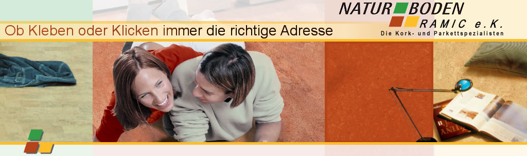 Korkboden bei Naturboden Ramic