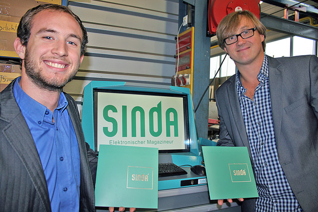 von links nach rechts: Thomas Sonnleitner und Christian Mikolasch