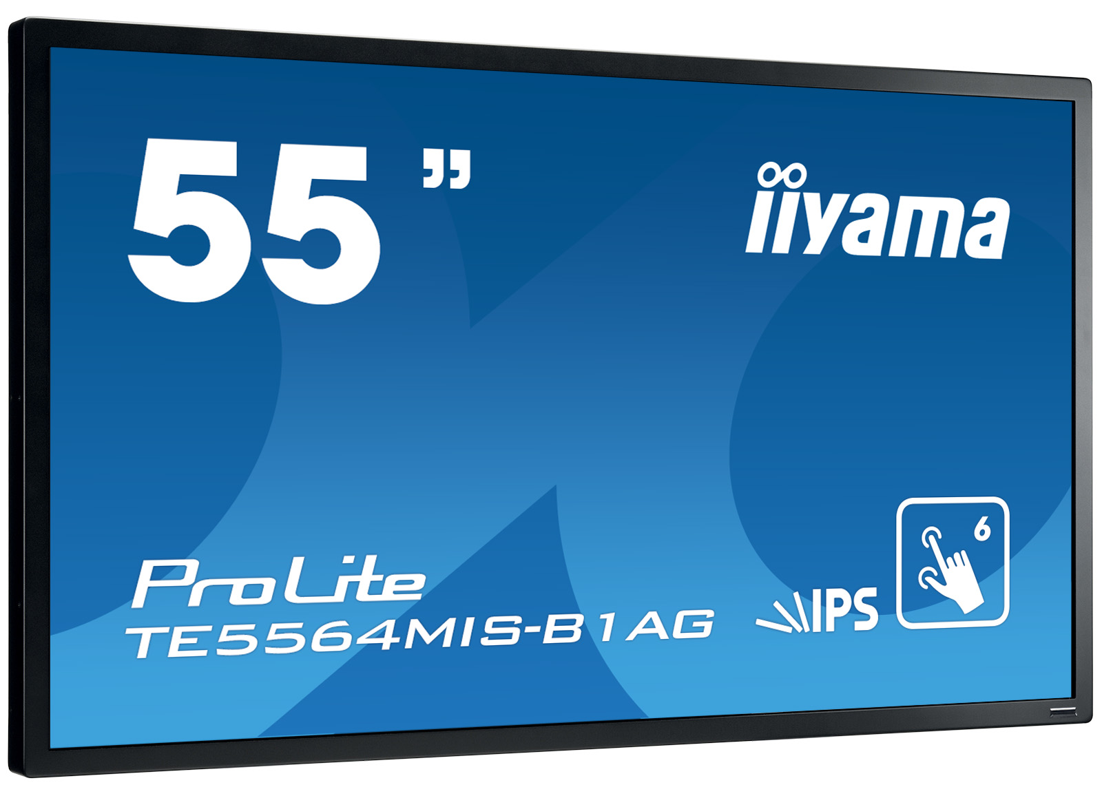 55" Multitouch-LFD mit 6 Touchpunkten und AntiGlare von iiyama