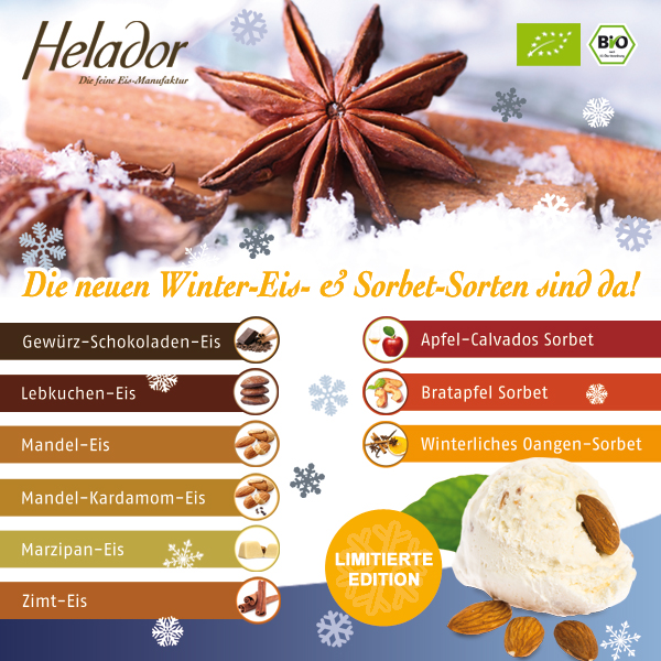 9x Winter-Eis von Helador 9x Winter-Eis von Helador