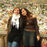 Marlen Heinrich und Ireen Schumann von MEXICO MIO auf Mexiko-Rundreise Marlen Heinrich und Ireen Schumann von MEXICO MIO auf Mexiko-Rundreise