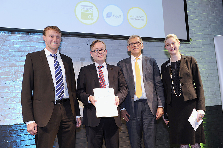 Brennstoffzellen-Heizungen erhalten f-cell Award