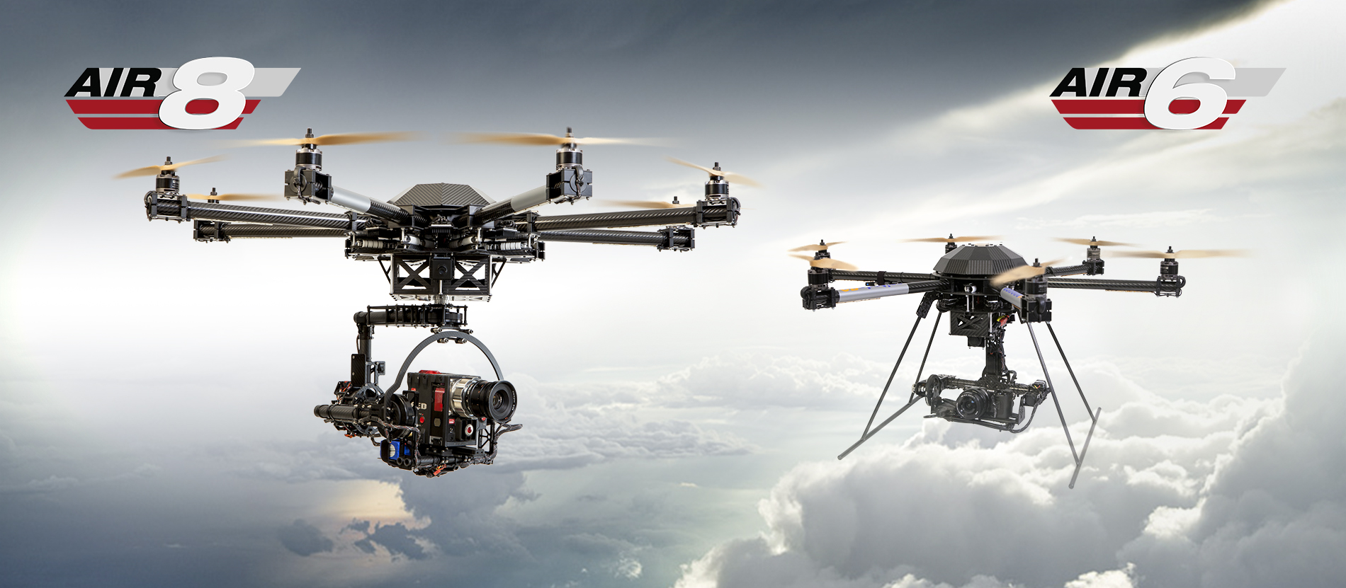 Professionelle Flugroboter von Airborne Robotics