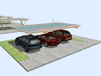 Carport für 3 PKW Carport für 3 PKW