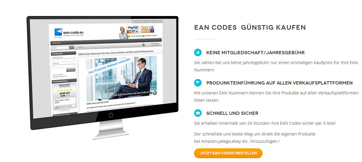 ean-code.eu - EAN-Code, EAN-Codes,  EAN-Barcode,