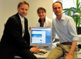 v. l.:Dr. A. Lassmann (itCampus), M. Schulz u. R. Stratz (LTM), Foto: Westend 