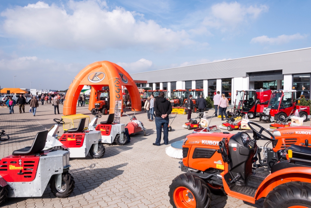 Außenbereich des neuen Gartenland Centers