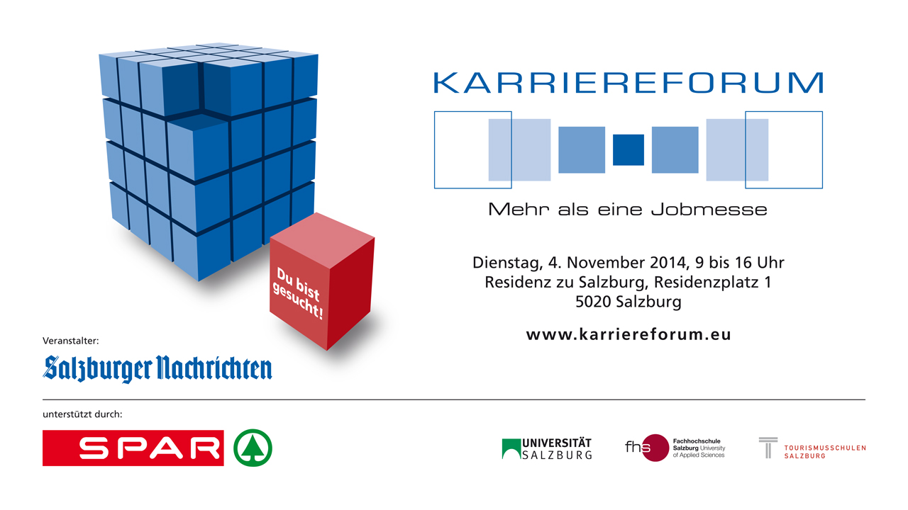 8. Karriereforum Salzburg 8. Karriereforum Salzburg