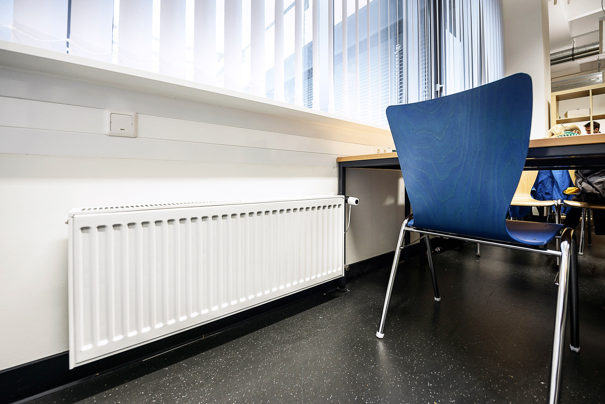Das IC-Gebäude der Ruhr-Uni Bochum wurde mit Kompaktheizkörpern von Purmo versehen.
