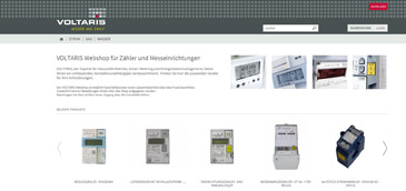 Im neuen Webshop können VOLTARIS-Kunden passende Geräte auswählen, vergleichen und ka