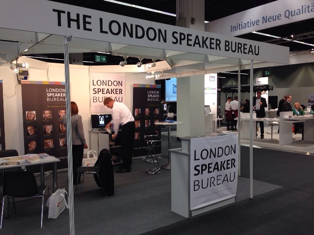 The London Speaker Bureau auf der Messe"Zukunft Personal"
