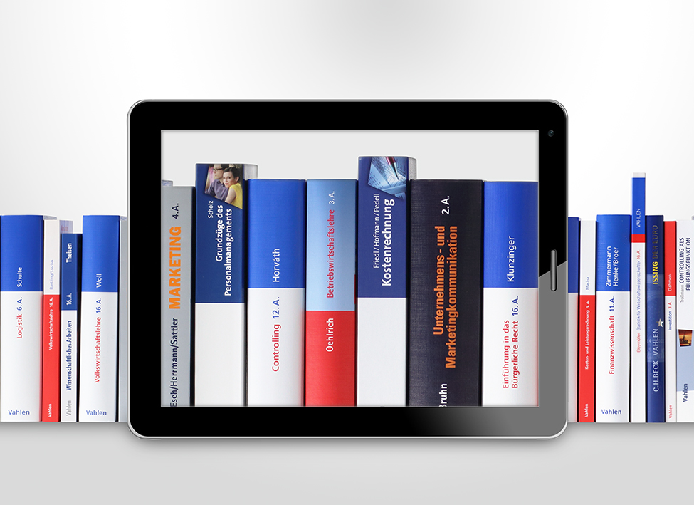 Studenten lesen Lehrbücher immer häufiger am Bildschirm. Studenten lesen Lehrbücher immer häufiger am Bildschirm.