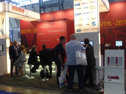 Messestand der DIGITAL-ZEIT GmbH