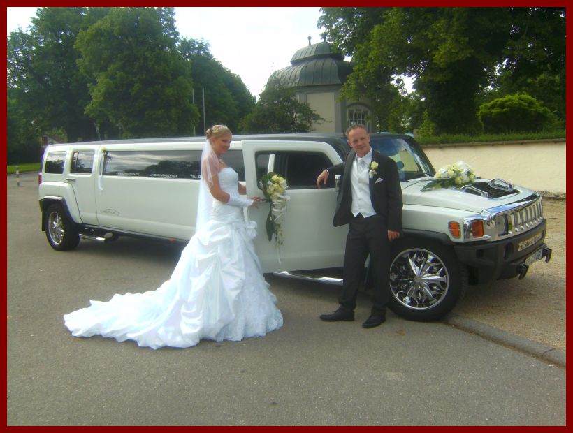 Hummer Limousine als Hochzeitsauto