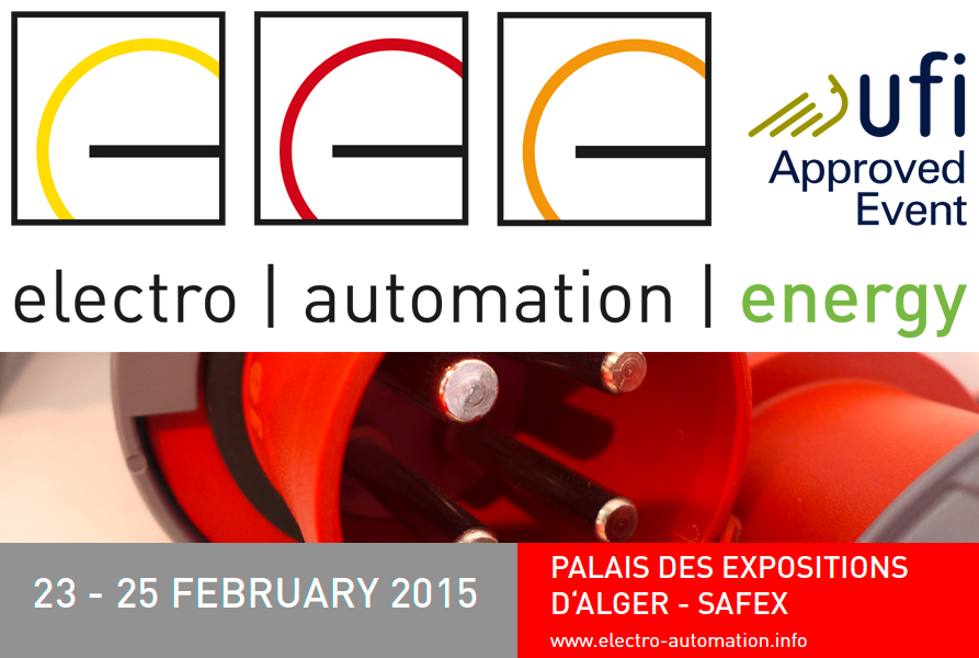 Internationale Fachmesse electro, automation& energy vom 23.-25. Februar 2015 in Algier