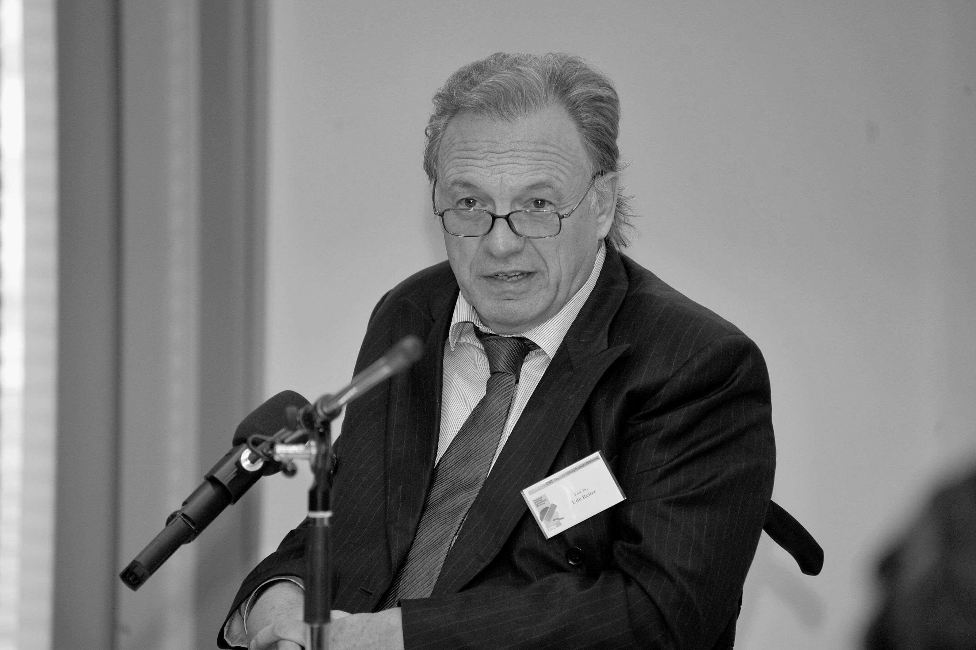 Prof. Dr. Udo Reiter, DSQ Kuratoriumsmitglied Prof. Dr. Udo Reiter, DSQ Kuratoriumsmitglied