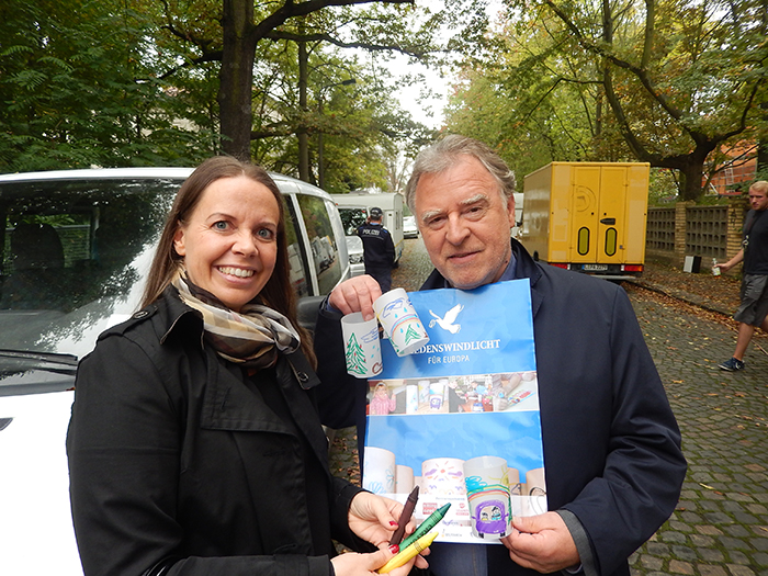 Petra Rassmann (Initiatorin & Geschäftsführerin der Sensus Gruppe) & Andreas Schmidt-Schaller, Schau Petra Rassmann (Initiatorin & Geschäftsführerin der Sensus Gruppe) & Andreas Schmidt-Schaller, Schau
