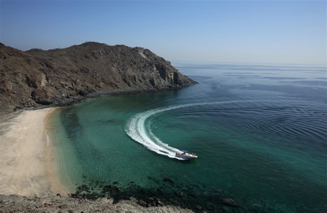Strand am Golf von Oman Strand am Golf von Oman