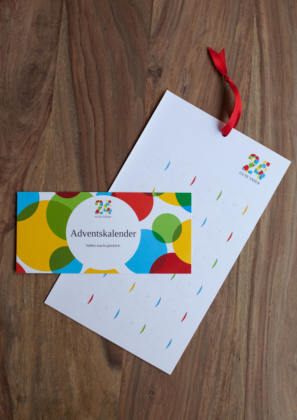 Statt Schokolade: Mit dem 24guteTaten Adventskalender täglich eine gute Tat vollbringen! Statt Schokolade: Mit dem 24guteTaten Adventskalender täglich eine gute Tat vollbringen!