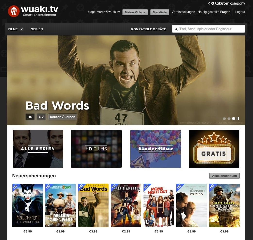 Video-on-Demand-Portal Wuaki.tv kündigt Start in Deutschland an