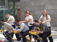 Mobile Massagen am Flughafen Düsseldorf