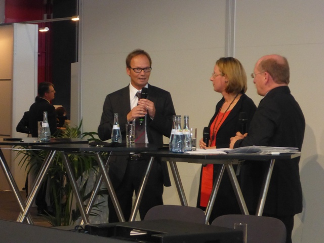 Guido Zander im Gespräch mit Franz Langecker und Anja Kayser Guido Zander im Gespräch mit Franz Langecker und Anja Kayser