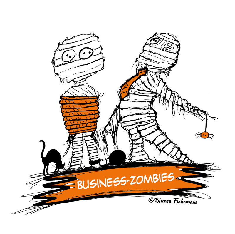 Die lange Business-Zombie-Woche (22. bis 31.10.2014),©Bianca Fuhrmann Die lange Business-Zombie-Woche (22. bis 31.10.2014),©Bianca Fuhrmann
