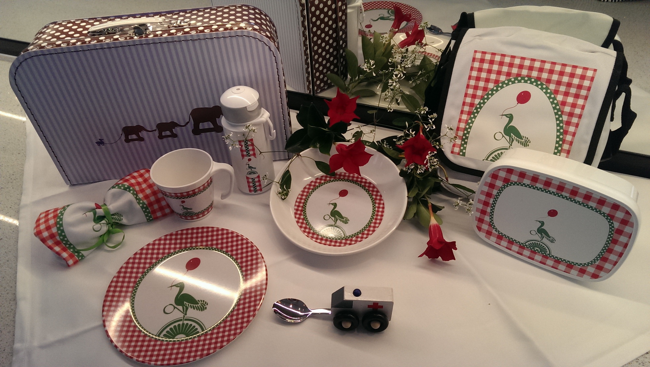 Hält die Kleinen bei Laune: Kindergeschirr im Hotel Jagdschloss Kranichstein