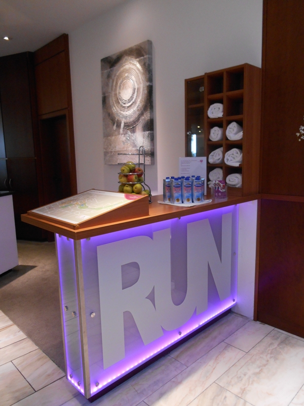 Run Station für Hotelgäste im Crowne Plaza Wiesbaden