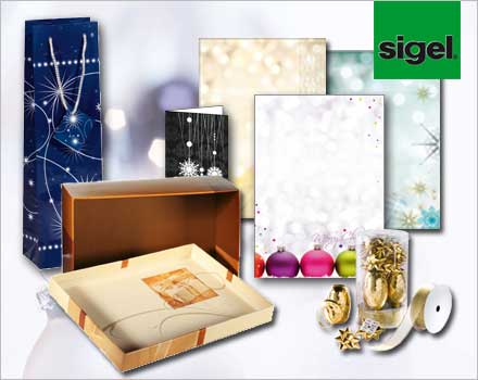 Weihnachtssortiment von Sigel