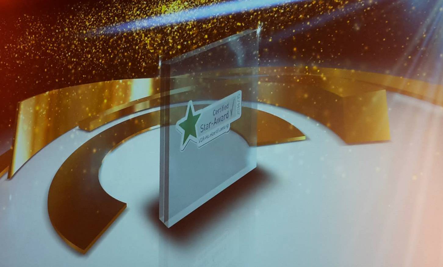 Certified Star Award 2014 Certified Star Award 2014