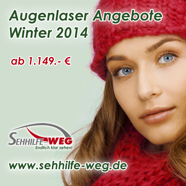 Augenlasern ab 1149.-?