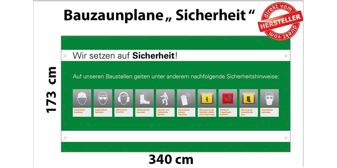 Die Bauzaunplane Die Bauzaunplane