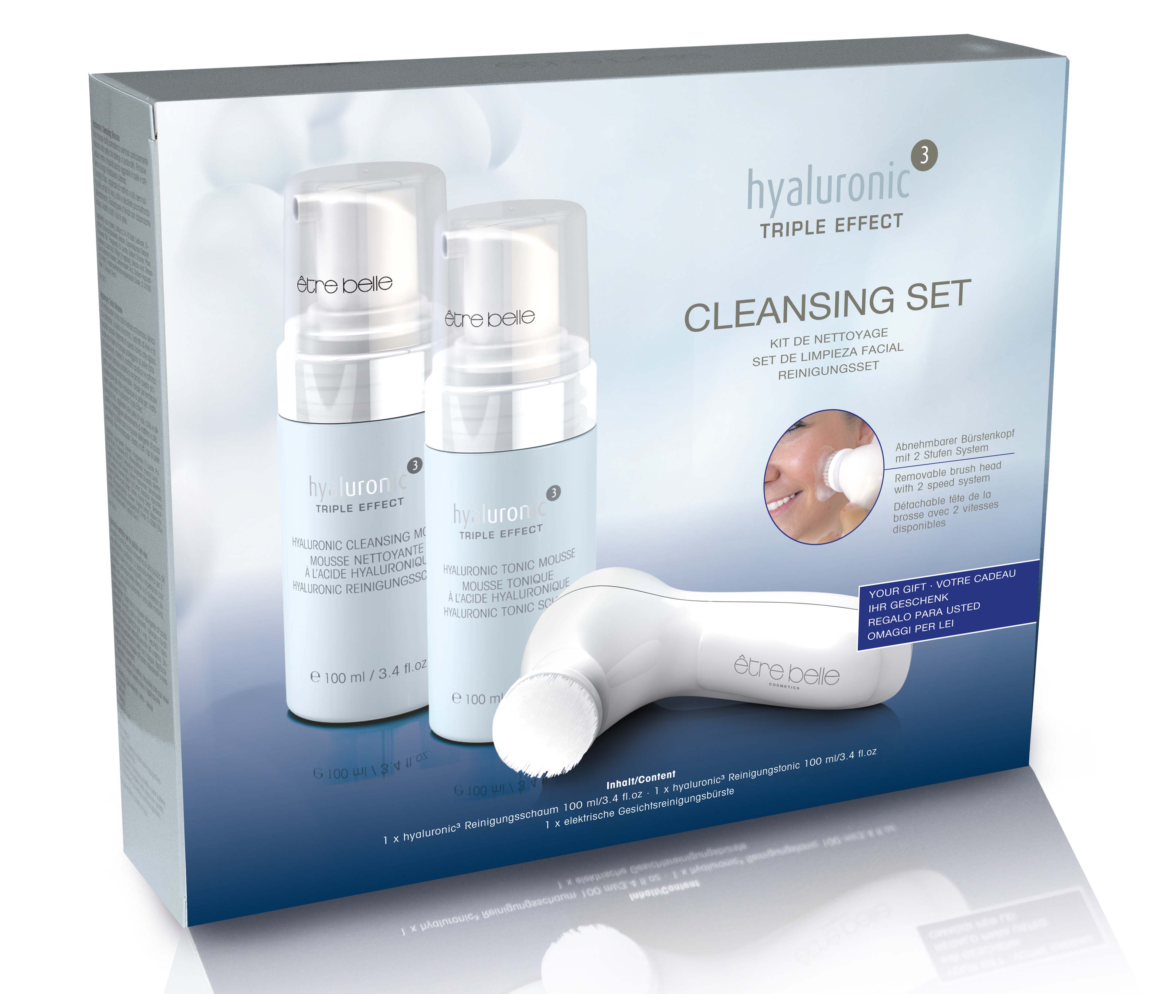 hyaluronic³Triple Effect Reinigungs-Set