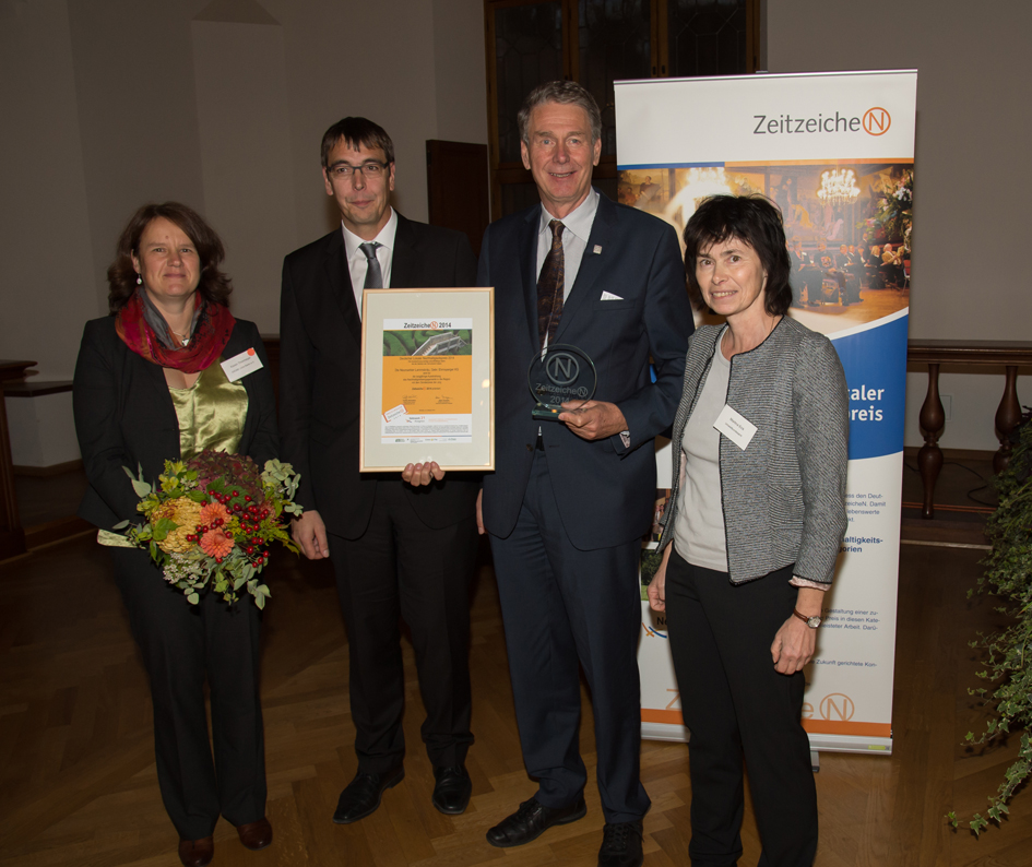 Inhaber Dr. Franz Ehrnsperger nahm die Auszeichnung entgegen.