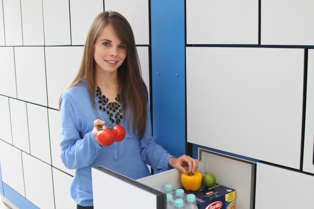 emmasbox: Bestellte Lebensmittel spontan und flexibel rund um die Uhr abholen.