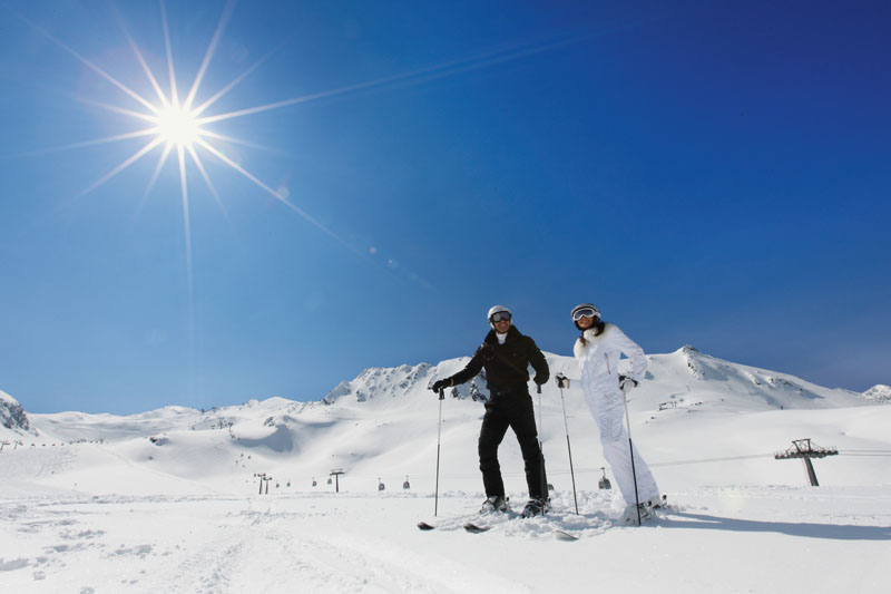Skifahren im November in Sölden Skifahren im November in Sölden