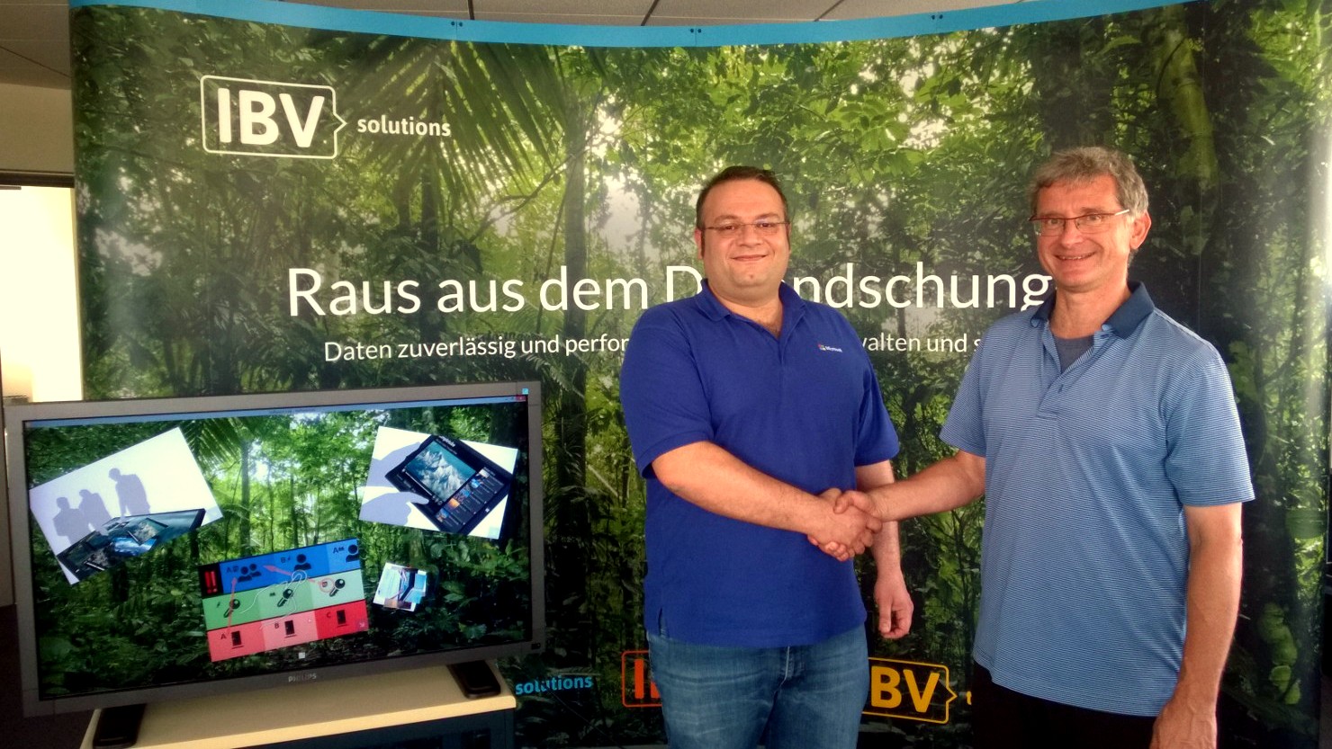 Gian Paolo Santopaolo (li) und Andreas Görög (re).
