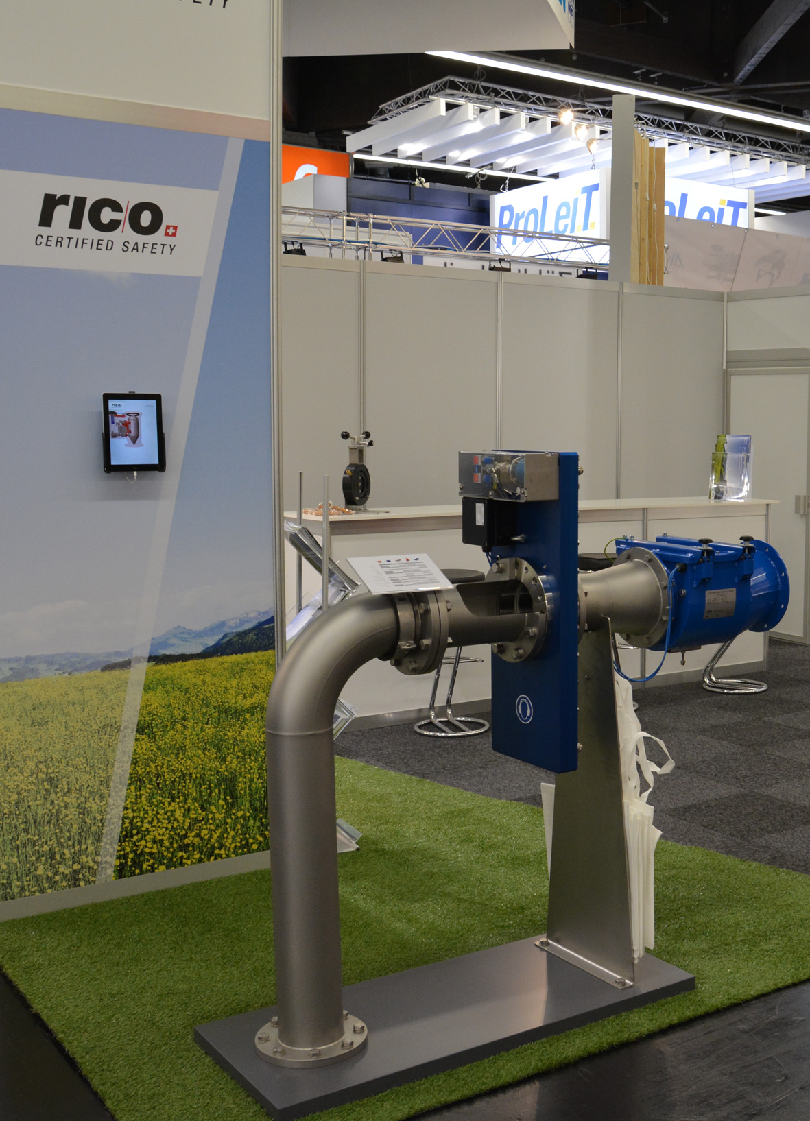 Am Rico Stand wurde die REDEX Produktfamilie vorgestellt