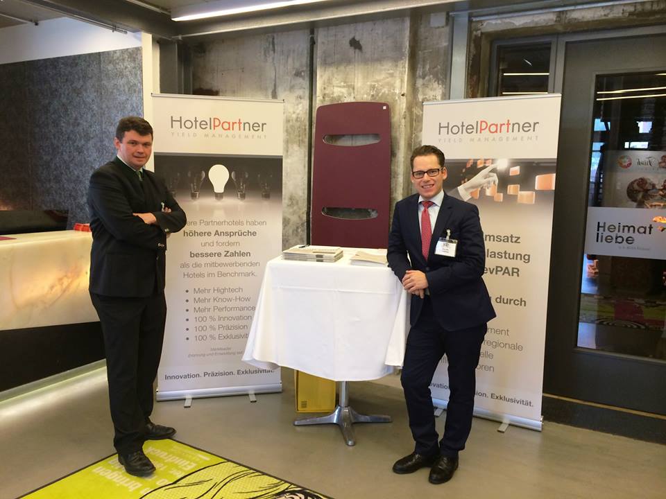 Alexander Pohler und Florian Grabner von HotelPartner Yield Management