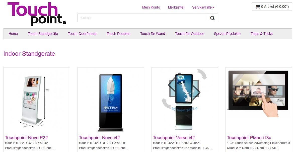 Touchpoint sind die neue innovative Errungenschaft. Touchpoint sind die neue innovative Errungenschaft.